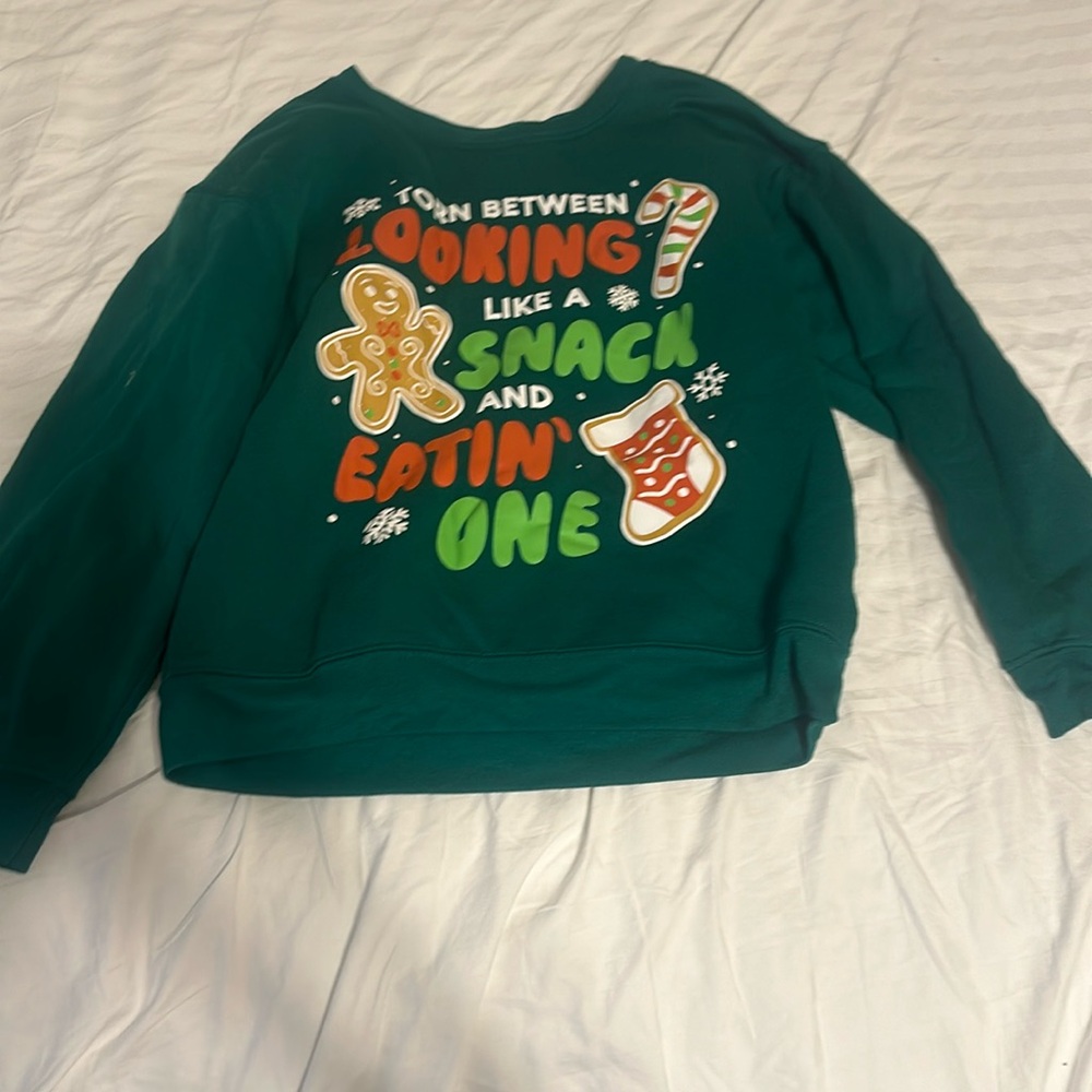 Green Christmas Sweater